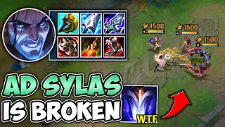 NOBODY KNOWS THAT AD SYLAS IS BROKEN! (YOU CAN NEVER DUEL HIM)