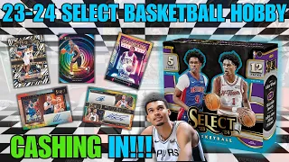 CALLING MY SHOT!!! MASSIVE, MASSIVE, MASSIVE PULL!!!🤯 2023-24 Panini Select Basketball Hobby Box
