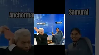 Strongest Brazilian Samurai vs the weakest Brazilian Anchorman