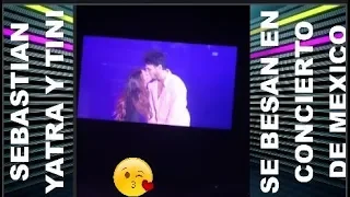 SEBASTIAN YATRA Y TINI SE BESAN EN CONCIERTO EN MEXICO 2019