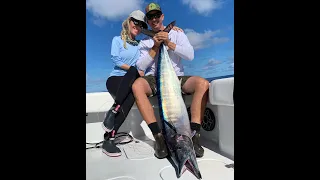 Wahoo fishing on Billfish Republic 27 Conch