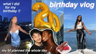 MY 20TH BIRTHDAY VLOG ♡ taking insta photos, celebrating with my bf & dinner on the beach