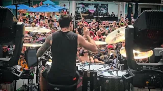 Senses Fail × Steve Carey Drum Cam x Calling All Cars x Emos Not Dead Cruise 2024 Live