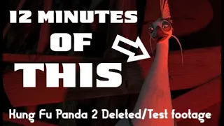 ALL KUNG FU PANDA 2 DELETED/TEST FOOTAGE!!! 1K Subscriber Special