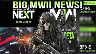 *NEW* COD NEXT EVENT and COD MWII BETA INFO | MW2 BETA TIMES & GRAND PRIX Map Teaser! (COD MWII)