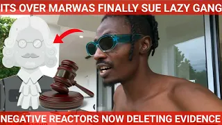 LAZY GANG REACTORS IN PAN1C AS @iammarwa LAWYER FINALLY GATHERS ENOUGH EVIDENCE TO SUE THEM