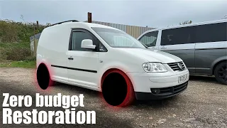 Vw caddy - new wheels - zero budget 🤙