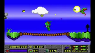 Jazz Jackrabbit - Episode 1 - Turtle Terror (1994) [MS-DOS]