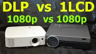 TouYinger T26K vs Optoma HD29Darbee (DLP vs 1LCD) (Проектор Projector)