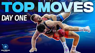 Top Moves from Day 1 - UWW Senior World Championships 2023