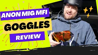 Best Magnetic Face Mask Integration Ski Googles 🥽 Anon MIG MFI Goggles Review