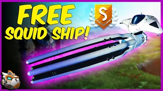 How to Get a Free Exotic S Class Squid Ship | No Man's Sky July Update 2020