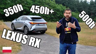 Lexus RX 350h, 450h+, 500h - który napęd hybrydowy wybrać? (PL) - test i jazda próbna