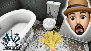 WHAT HAPPENED IN THIS BATHROOM??? | House Flipper #10