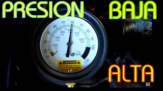 Causas que ocacionan presion baja o alta de gasolina en el Auto