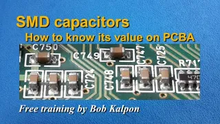 How to test or measure SMD capacitors on the PCB / on circuit measurement free electronics training