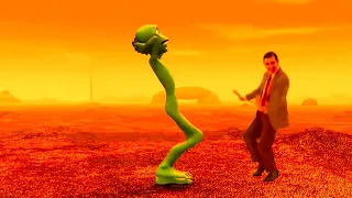 PATILA had dance fight with MR bean and DAME TU cosita