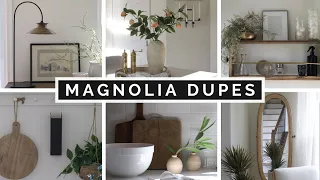 MAGNOLIA VS THRIFT STORE | HEARTH & HAND HIGH END DUPES HOME DECOR ON A BUDGET