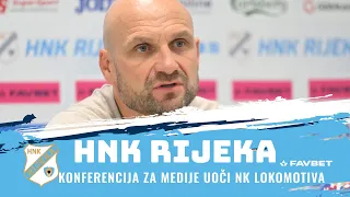 Konferencija za medije uoči NK Lokomotiva - 32. kolo (2023./2024.)