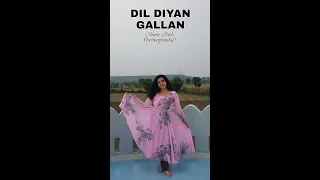 Dil Diyan Gallan | Semi Classical Choreography | Team Naach | Vaishnavi Dhoble