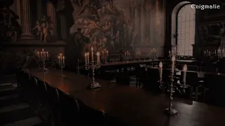 you're studying in a haunted library with candles ( dark academia playlist )