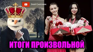 ИТОГИ ПРОИЗВОЛЬНОЙ ПРОГРАММЫ - Девушки. Гран-При Китая 2019