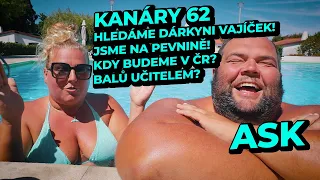 Už jsme na pevnině! Kdy budeme v ČR? Hledáme dárkyni vajíček! ASK - Kanáry 62