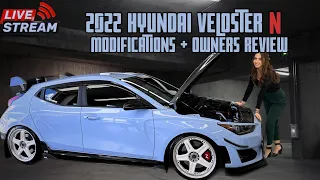 Reviewing a MODIFIED 2022 Hyundai Veloster N! + Meet the Owner!