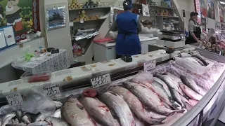 Камчатка 2020  -цены на красную рыбу на рынке ПЕТРОПАВЛОВСКЕ-КАМЧАТСКОМ  на выходные