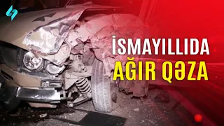 Avtomobillər toqquşdu, 4 nəfər xəsarət aldı | Kanal S Xəbər