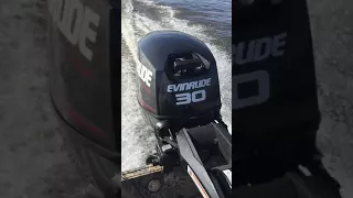 2017 Etec 30hp tilter sea trial