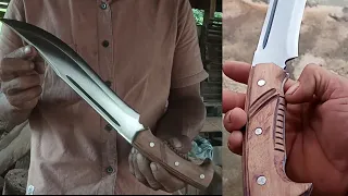 This man has amazing grinder skills/blacksmith