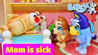 BLUEY Mommy is Sick - Best Toy Learning Videos for Kids and Toddlers!