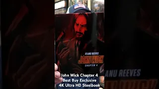 John Wick Chapter 4 Best Buy Exclusive 4K Ultra HD Blu-ray Steelbook