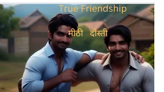 Unbreakable Bonds: The Story of Raj and Arjun || मीठी दोस्ती: दोस्तों की कहानी#dosti #friends #yaari