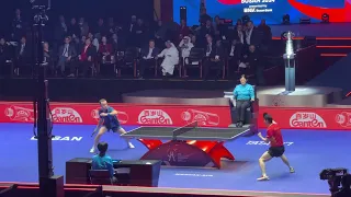 [Incredible rally real angle] Ma Long vs Simon Gauzy 2024 Busan Final