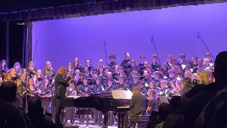 Delaware All State Chorus 2023  sings Jake Runestad “A Silence Haunts Me”