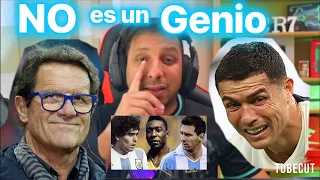 Fabio Capello: “Cristiano NO es genio”