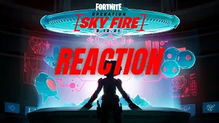 My Reaction To The NEW Sky Fire Fortnite Event! (CRAZY)