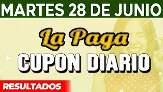 Resultado del sorteo Cupón Diario del Martes 28 de Junio del 2022.