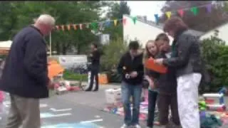 Lonneker Koninginnedag 2009 Straat tekenwedstrijd