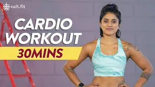 30mins Cardio Workout At Home | Cardio Workout For Beginner | Workout for Beginners | Cult Fit