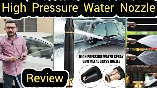 High pressure water nozzle review | high pressure water nozzle for car wash