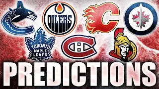 NHL Canadian Division LEAKED? Predictions—Canucks, Habs, Leafs, Senators, Jets, Oilers, Flames News
