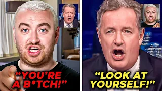 Sam Smith CONFRONTS Piers Morgan For Calling Him A Disgusting Madonna