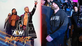 Exclusive: Moxley, Claudio & Yuta vs Butcher, Blade & Kip Sabian Entrances | AEW Rampage, 2/10/23