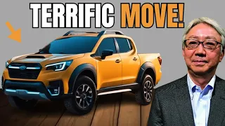 Subaru CEO Introduces ALL-NEW $23k Pickup Truck & Shocks The Entire Industry!