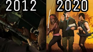 The Walking Dead PlayStation Evolution [2012-2020]