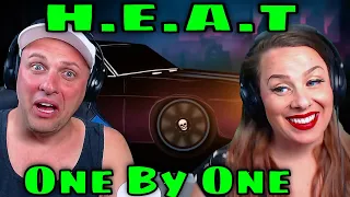 First Time Hearing H.E.A.T - One By One (Official Video) THE WOLF HUNTERZ REACTIONS