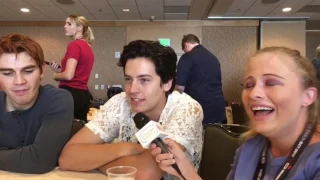 Cole Sprouse and K.J. Apa Interview at SDCC